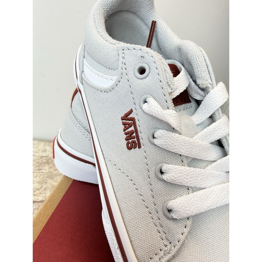 NWT VANS UNISEX/YOUTH SNEAKERS/SHOES SZE 1 PURE GREY - Picture 7 of 13